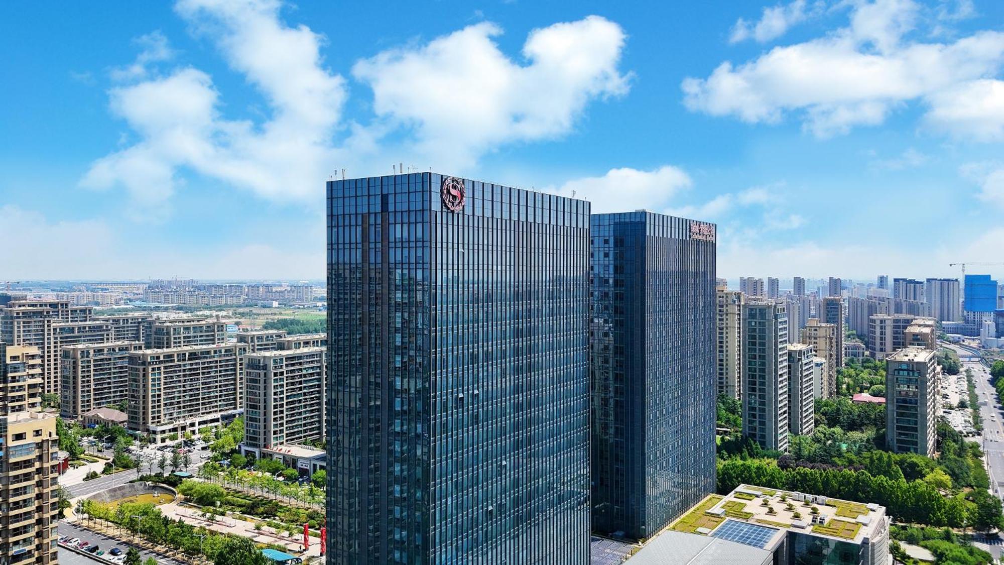 เชอราตัน ชิงเต่า เจียวโจว โฮเต็ล Hotel Jiaozhou ภายนอก รูปภาพ
